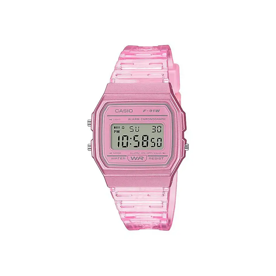 RELOJ CASIO MUJER F-91WS-4 1