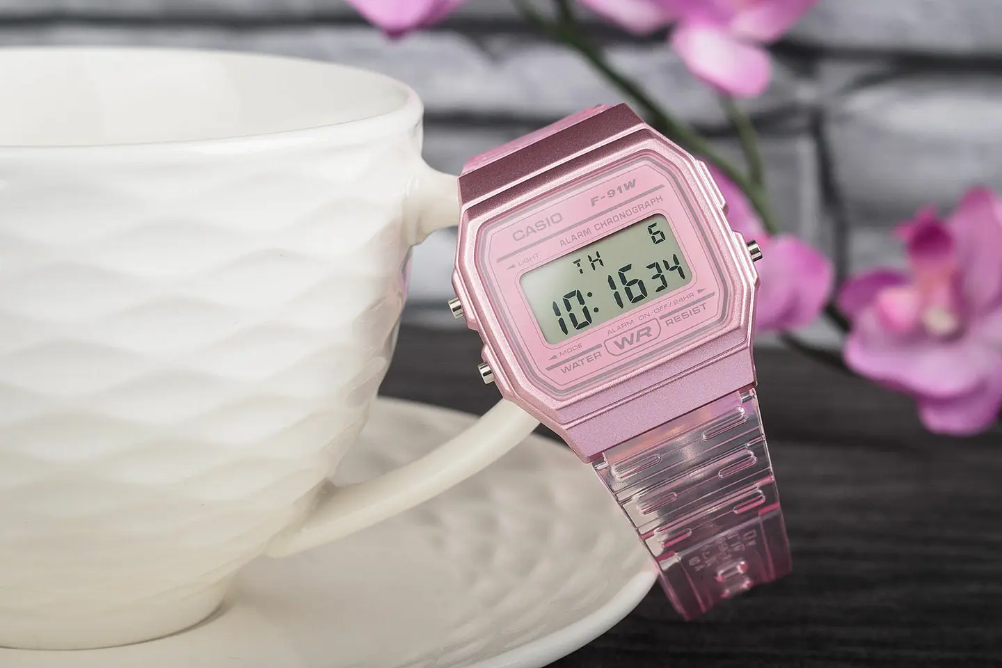 RELOJ CASIO MUJER F-91WS-4 2