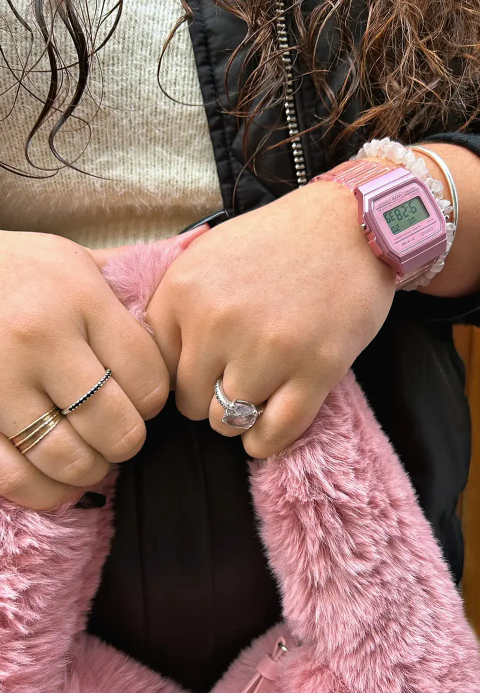 RELOJ CASIO MUJER F-91WS-4 4