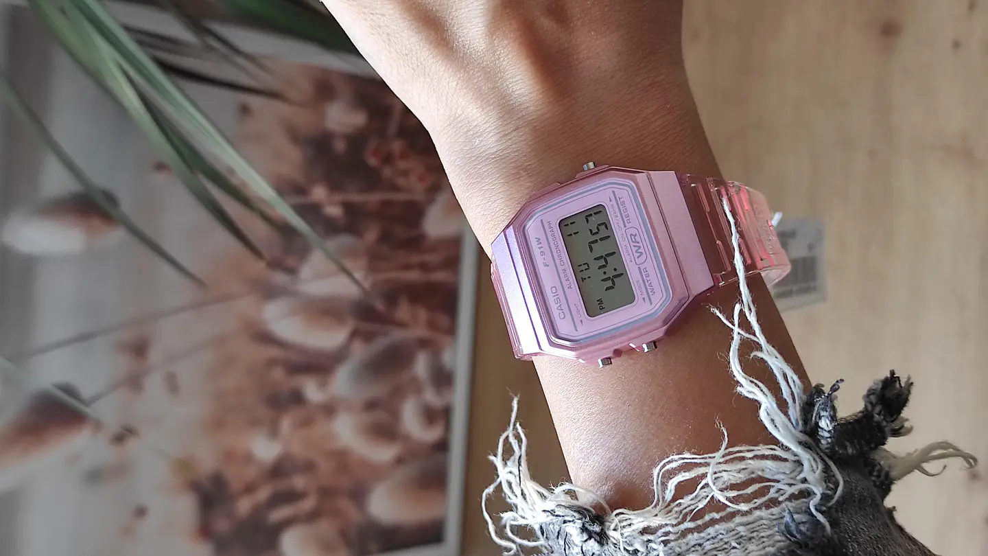 RELOJ CASIO MUJER F-91WS-4 3