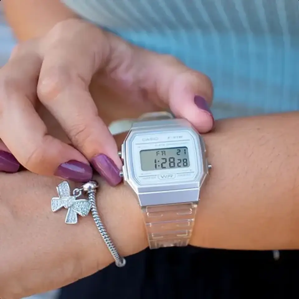 RELOJ CASIO MUJER F-91WS-7 3