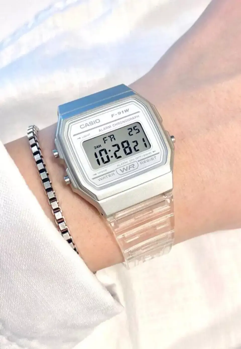 RELOJ CASIO MUJER F-91WS-7 2