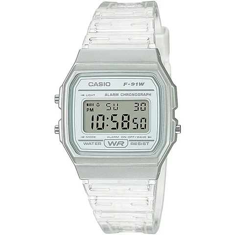 RELOJ CASIO MUJER F-91WS-7