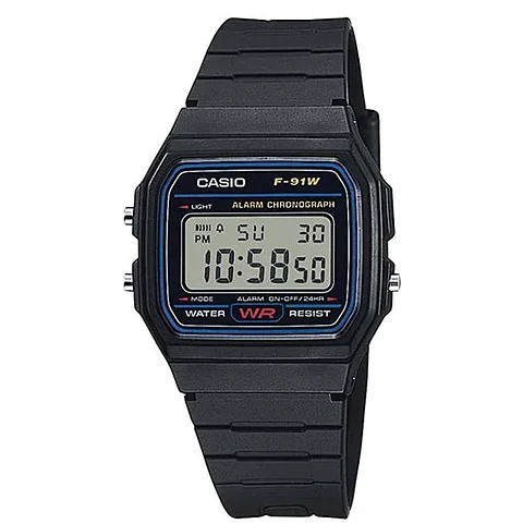 RELOJ CASIO UNISEX F-91W-1
