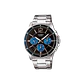 Reloj Casio Para Hombre MTP1374D-2A3 AZUL ZAFIRO - Miniatura 1