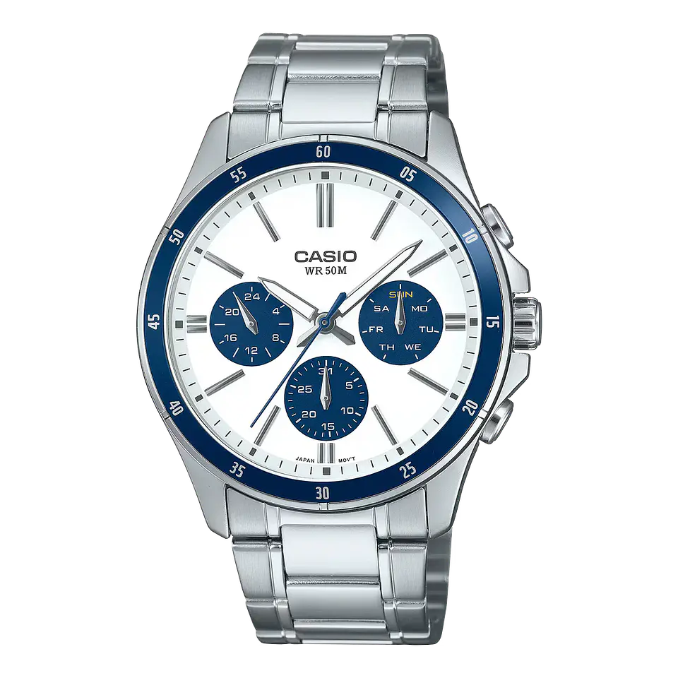 Reloj Casio Para Hombre MTP-1374D-7A2  1