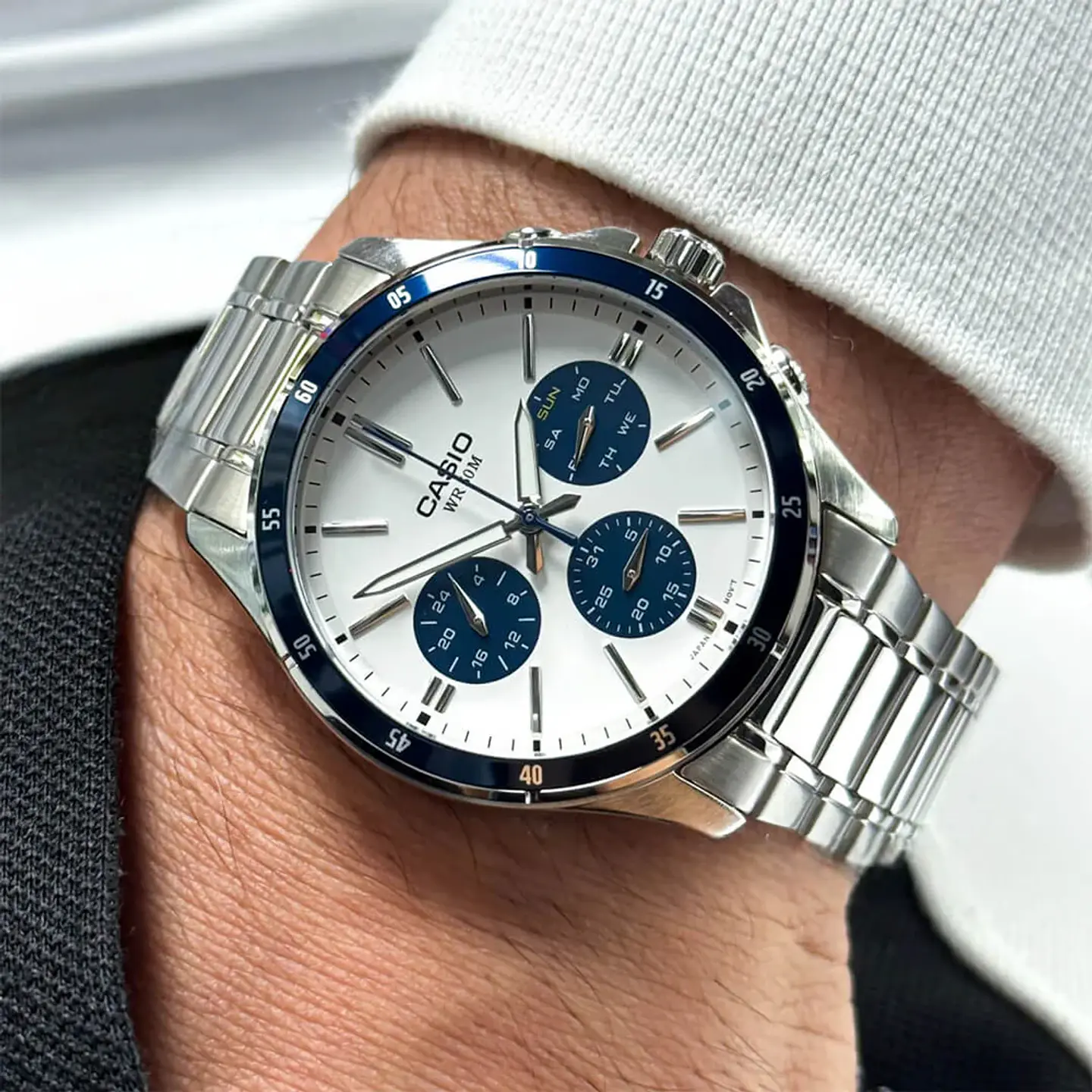 Reloj Casio Para Hombre MTP-1374D-7A2  2