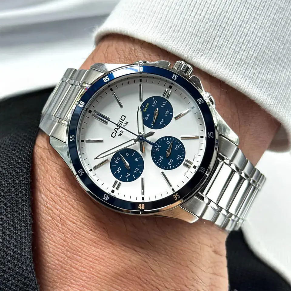 Reloj Casio Para Hombre MTP-1374D-7A2  2