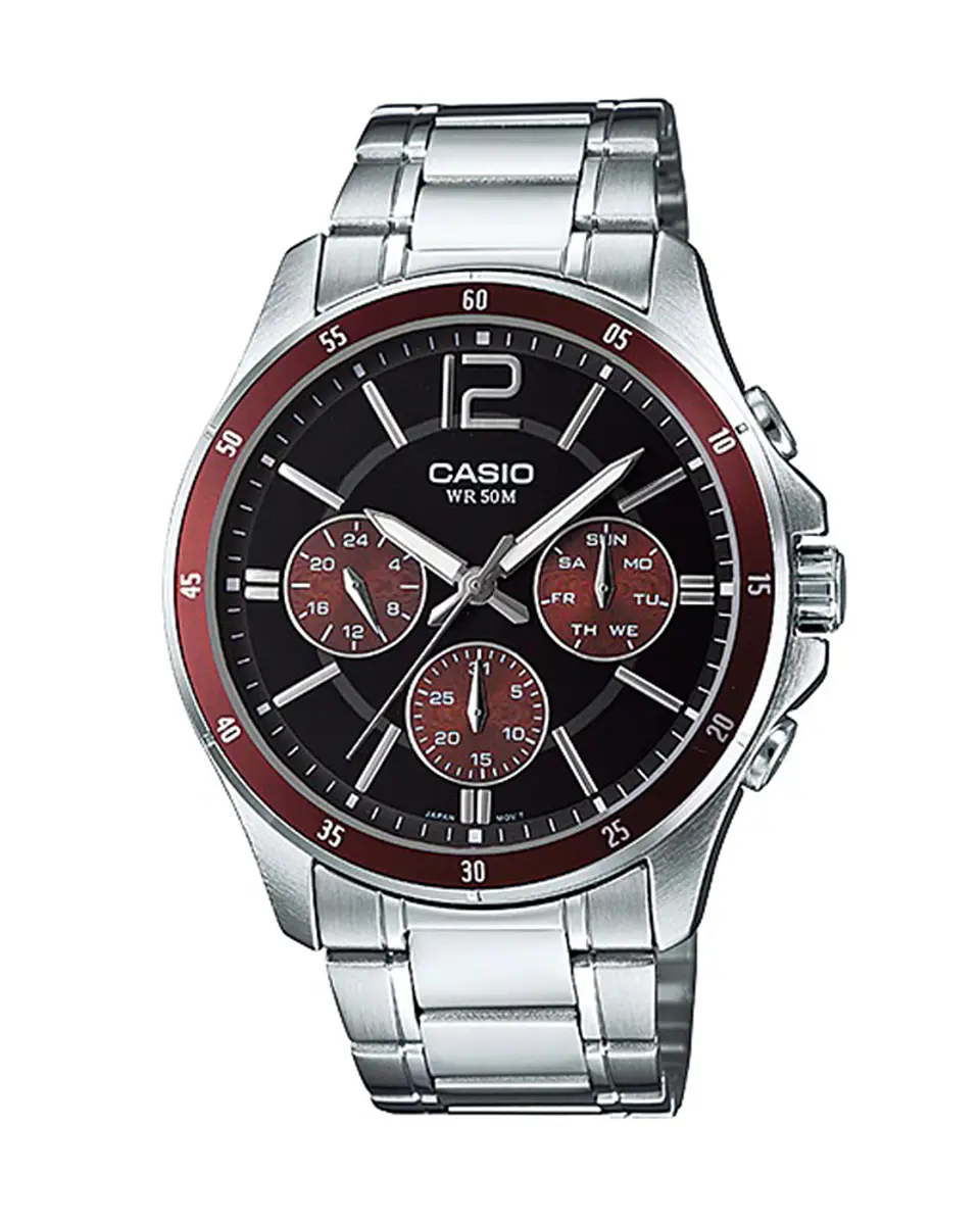 Reloj Casio Para Hombre MTP-1374D-5AVDF 1