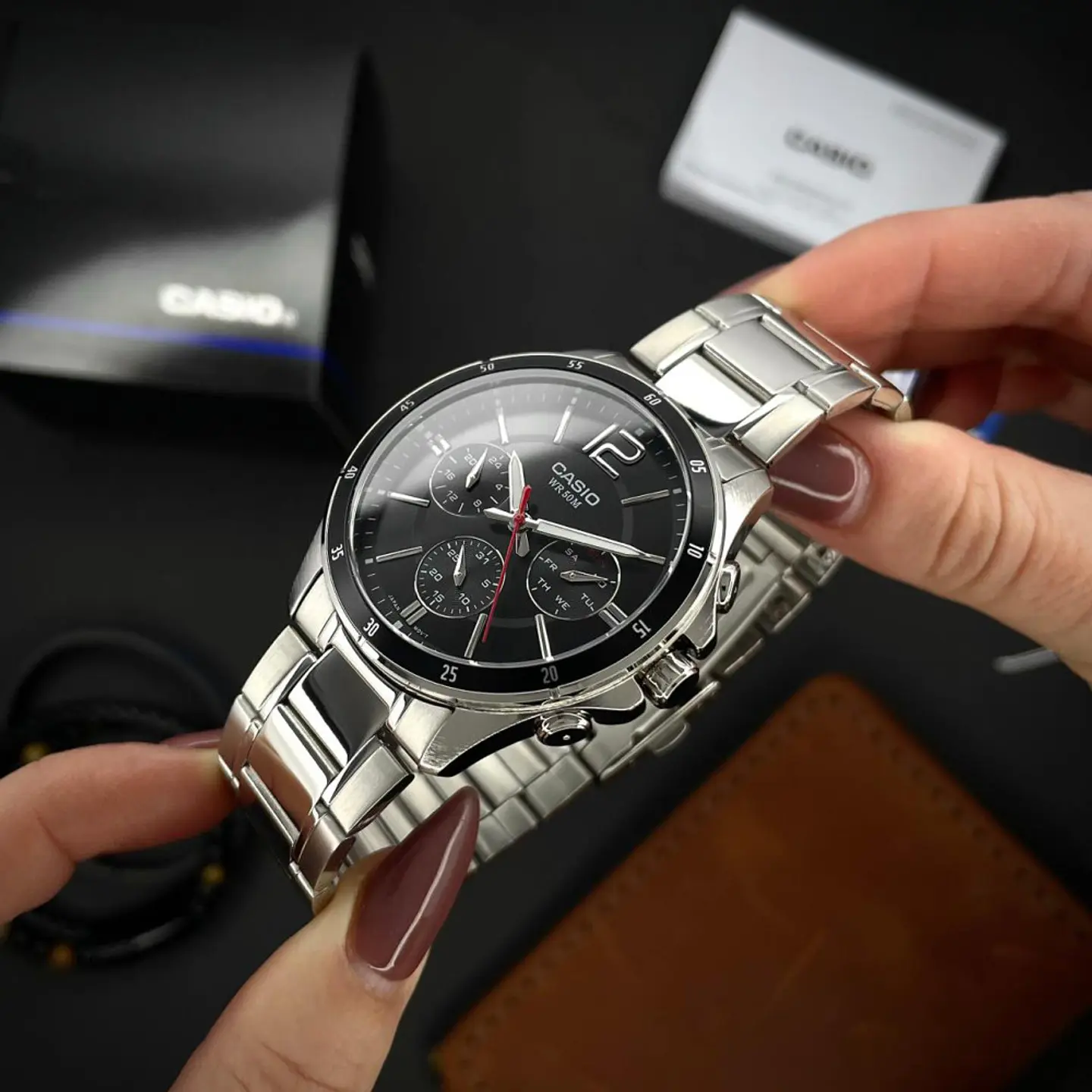 Reloj Casio Hombre MTP1374D-1A 2