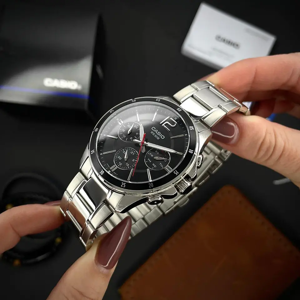 Reloj Casio Hombre MTP1374D-1A 2