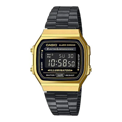 RELOJ CASIO PARA HOMBRE A168WEGB-1B