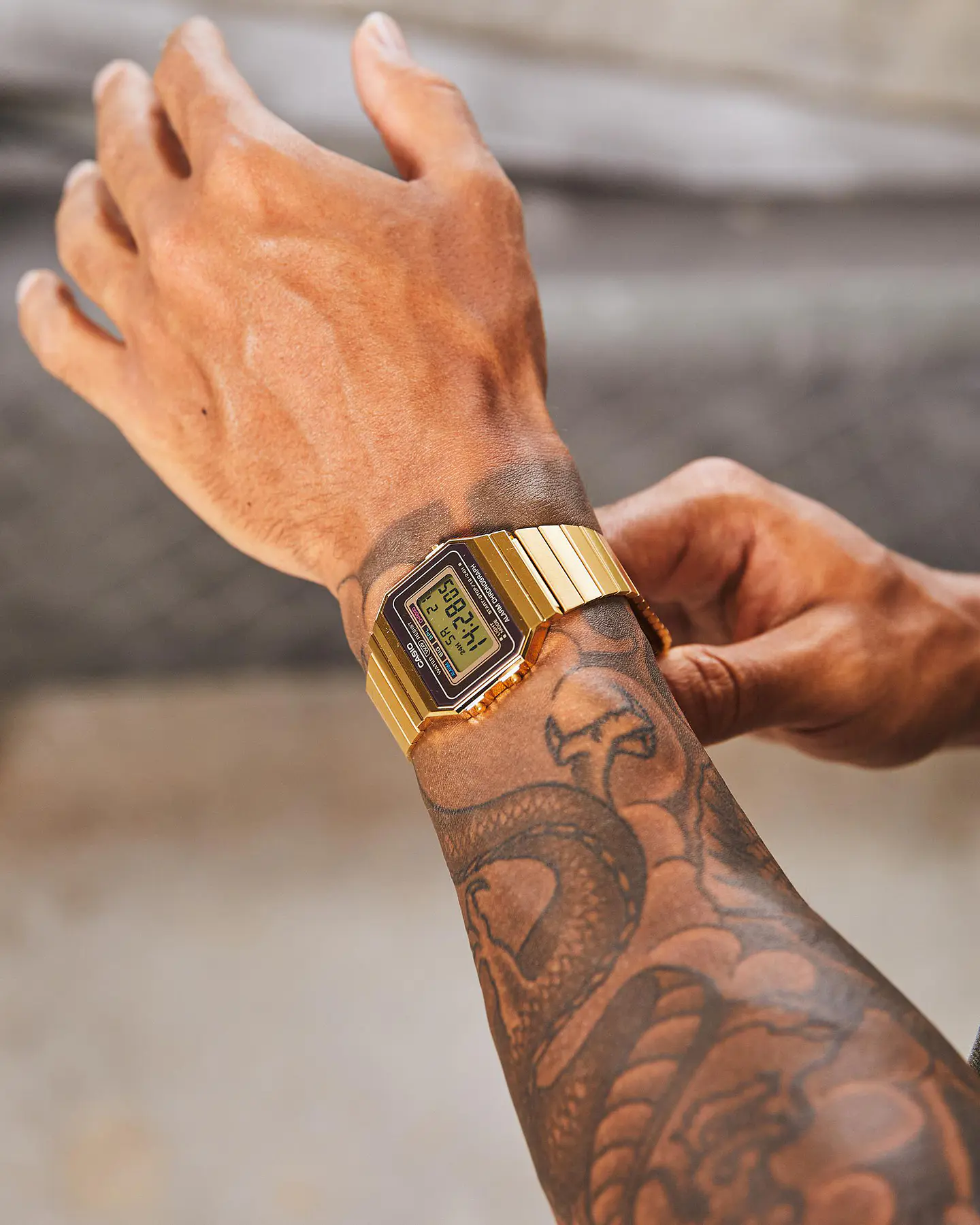 RELOJ CASIO PARA HOMBRE A700WG-9A 2