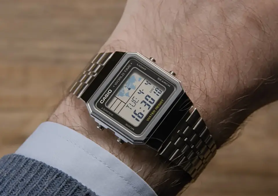 RELOJ CASIO PARA HOMBRE A500WA-1A 2