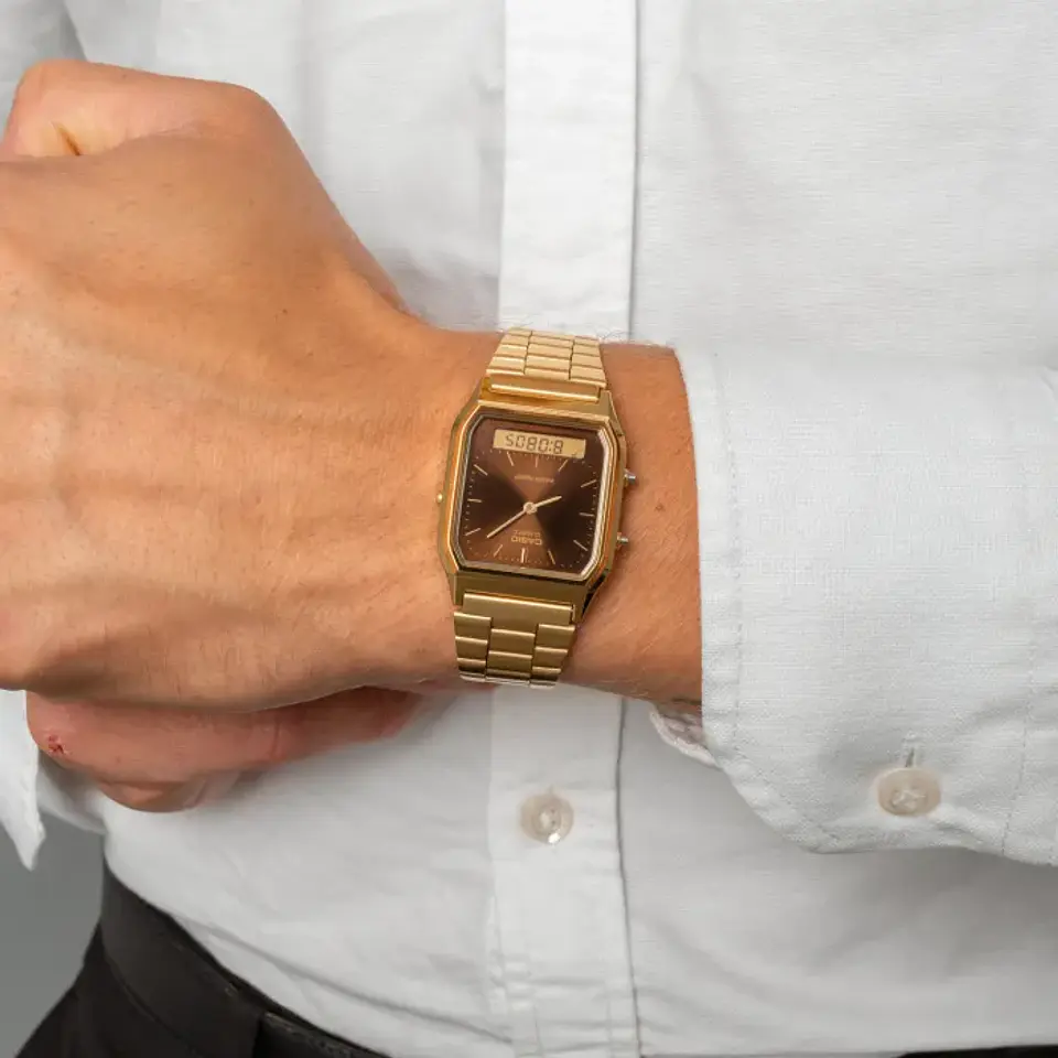 RELOJ CASIO UNISEX AQ-230GA-5A 4