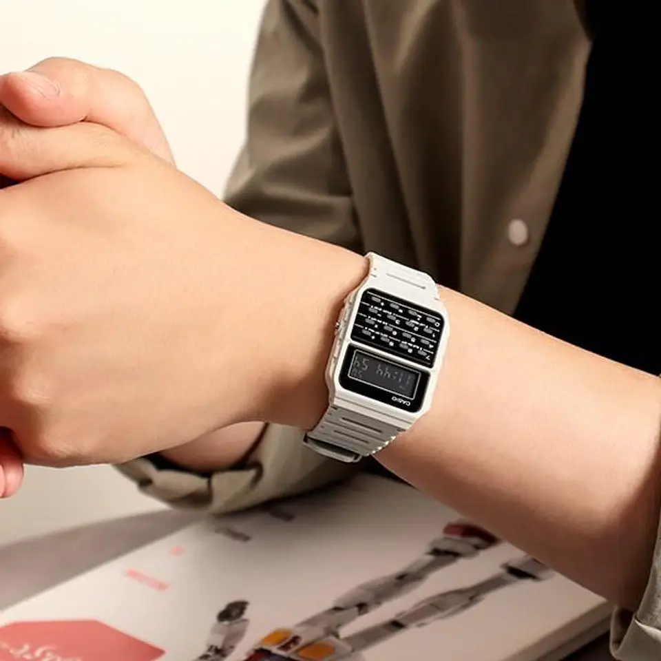 RELOJ CASIO HOMBRE CA-53WF-8B 3