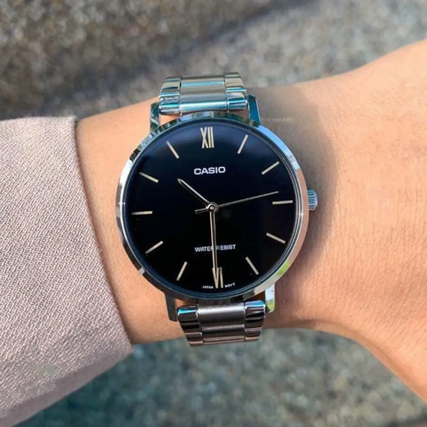 RELOJ CASIO PARA HOMBRE MTP-VT01D-1B 2