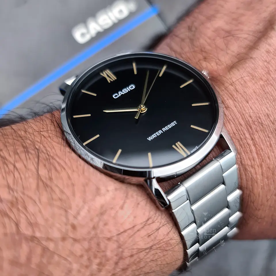 RELOJ CASIO PARA HOMBRE MTP-VT01D-1B 3