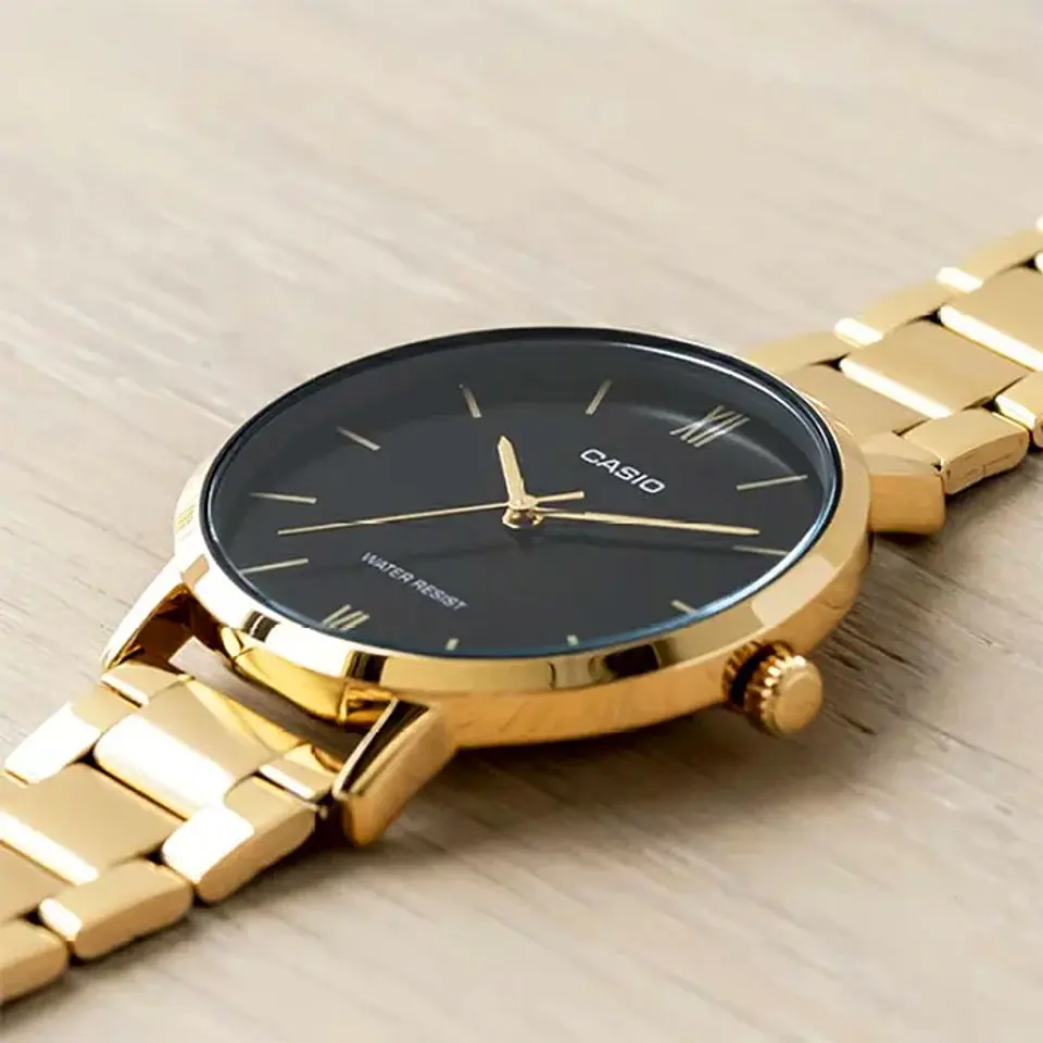 RELOJ CASIO PARA HOMBRE MTP-VT01G-1B 2