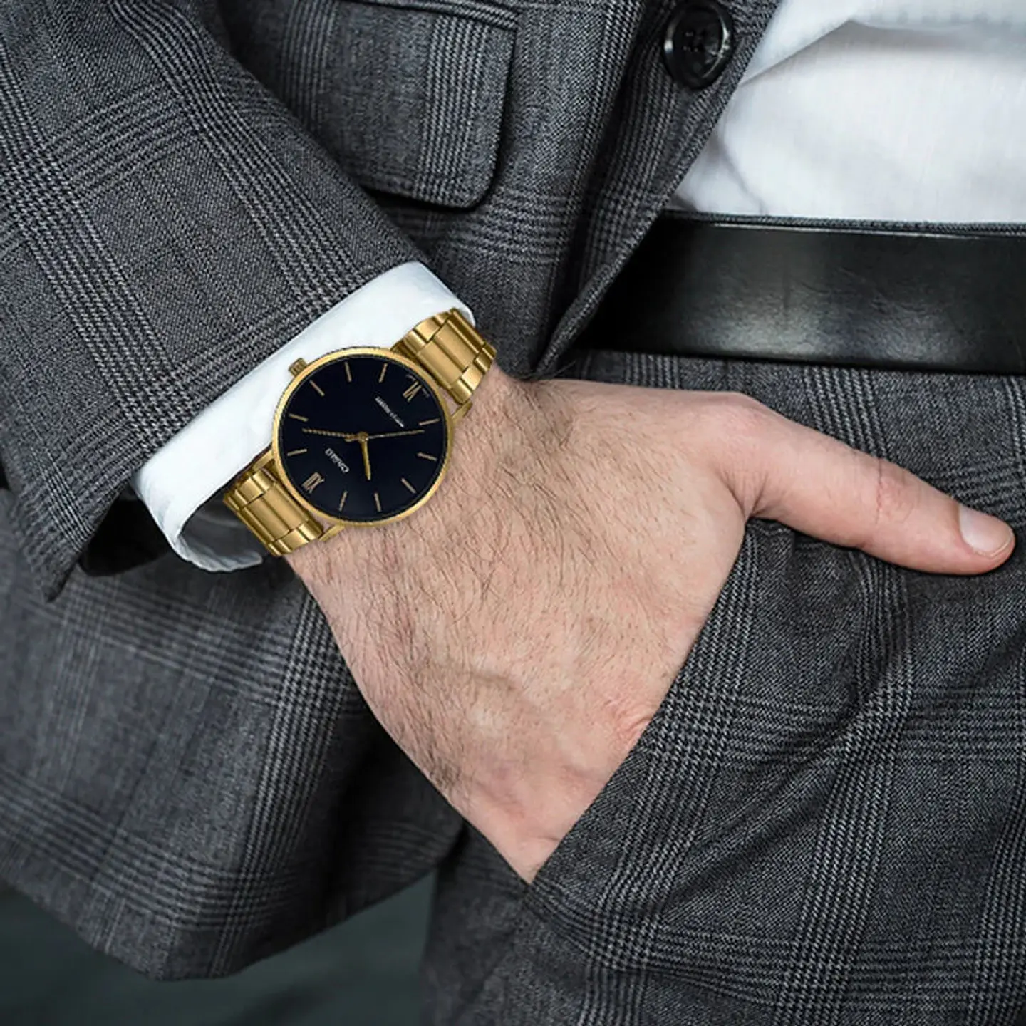 RELOJ CASIO PARA HOMBRE MTP-VT01G-1B 3