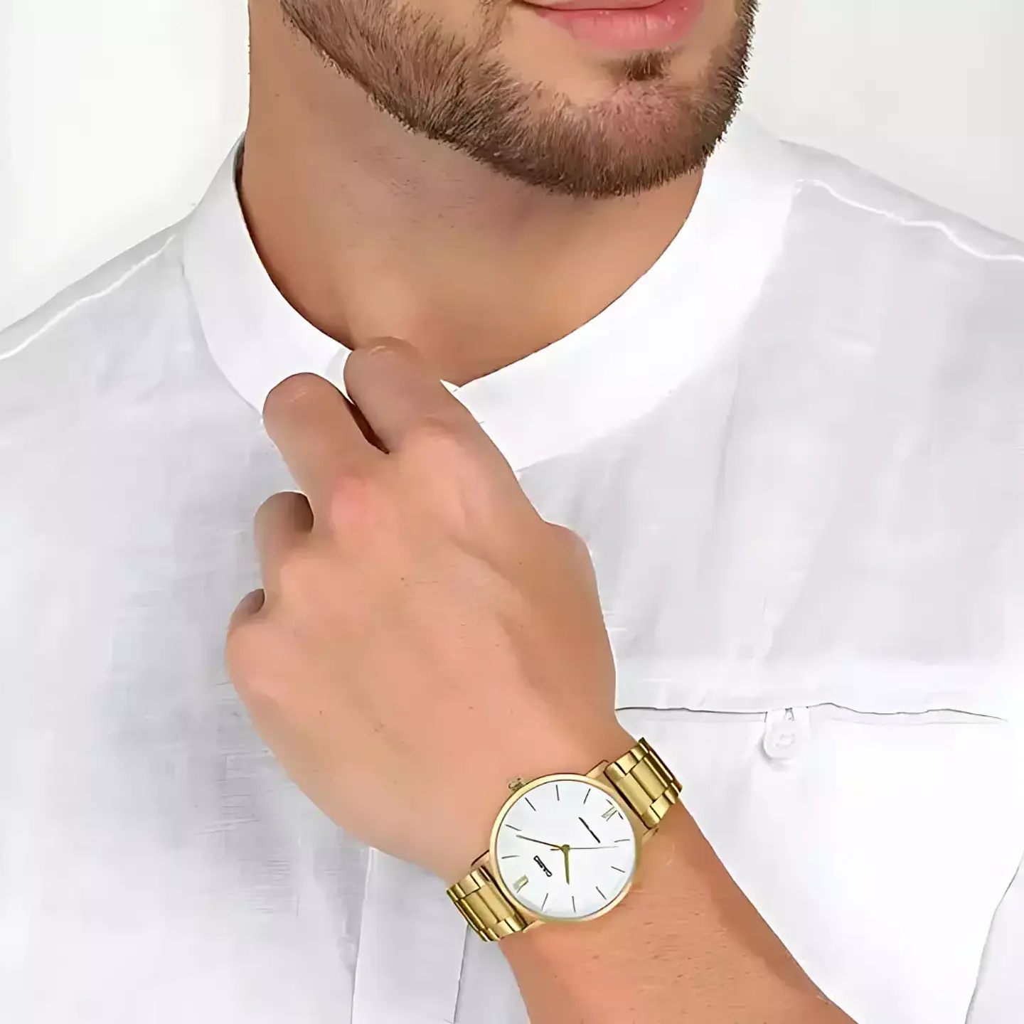 RELOJ CASIO PARA HOMBRE MTP-VT01G-7B 3