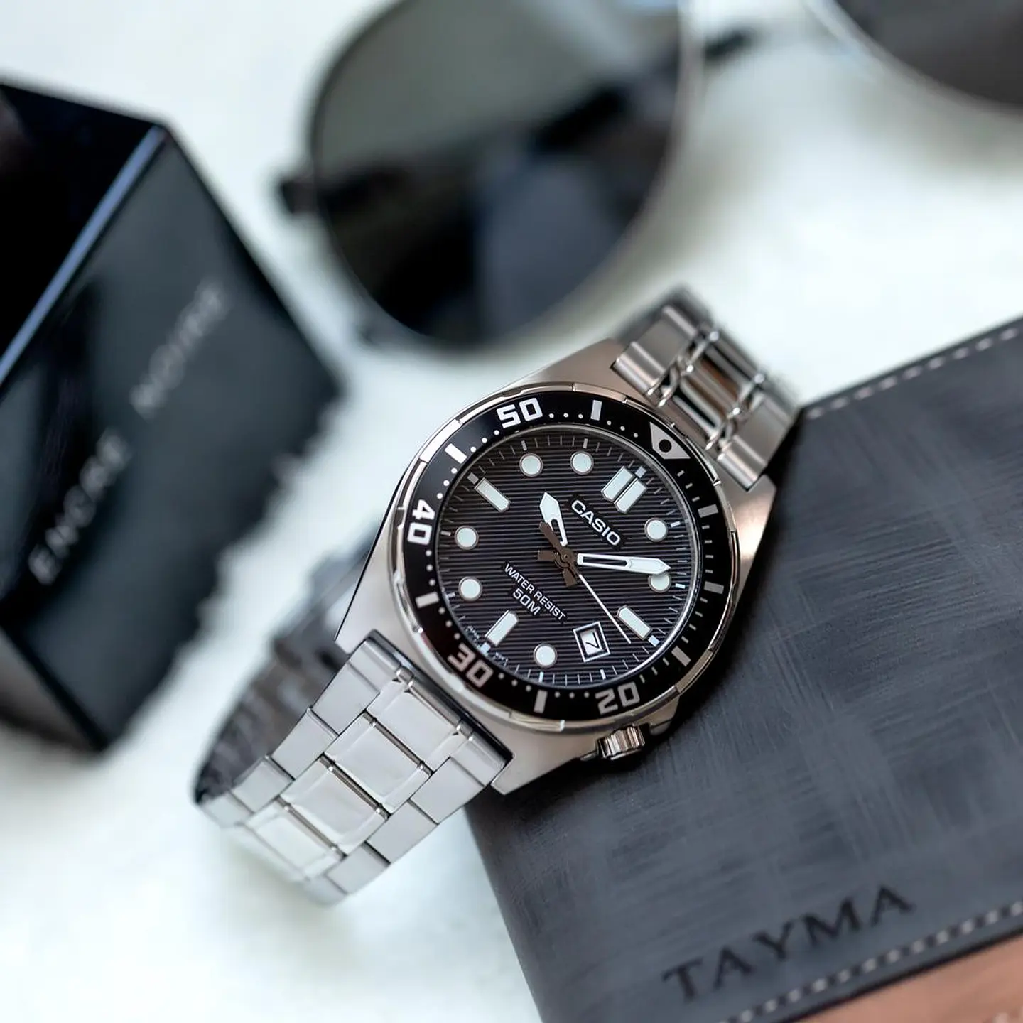 RELOJ CASIO PARA HOMBRE MDV-135D-1AV 2