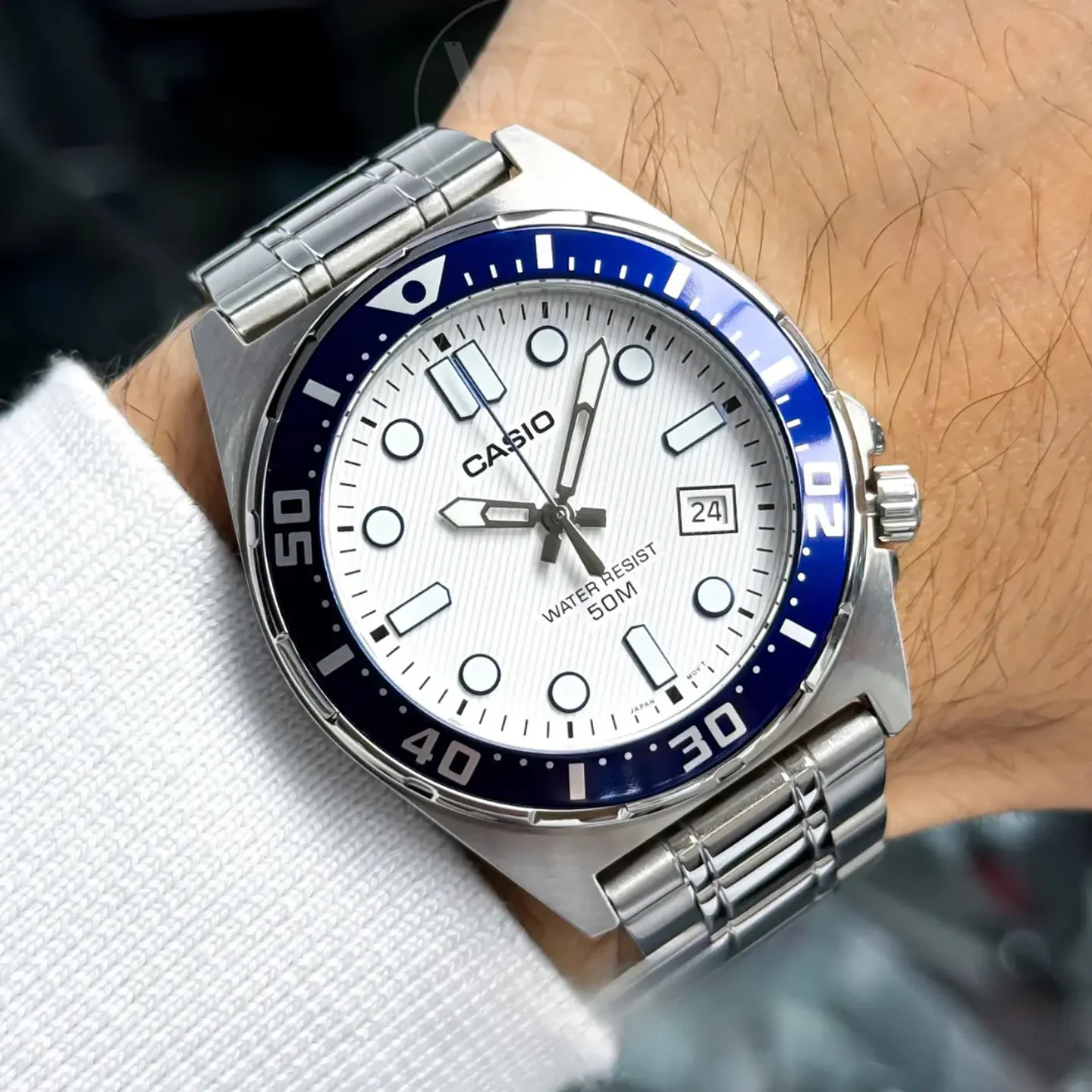 RELOJ CASIO PARA HOMBRE MTD-135D-7AV 3