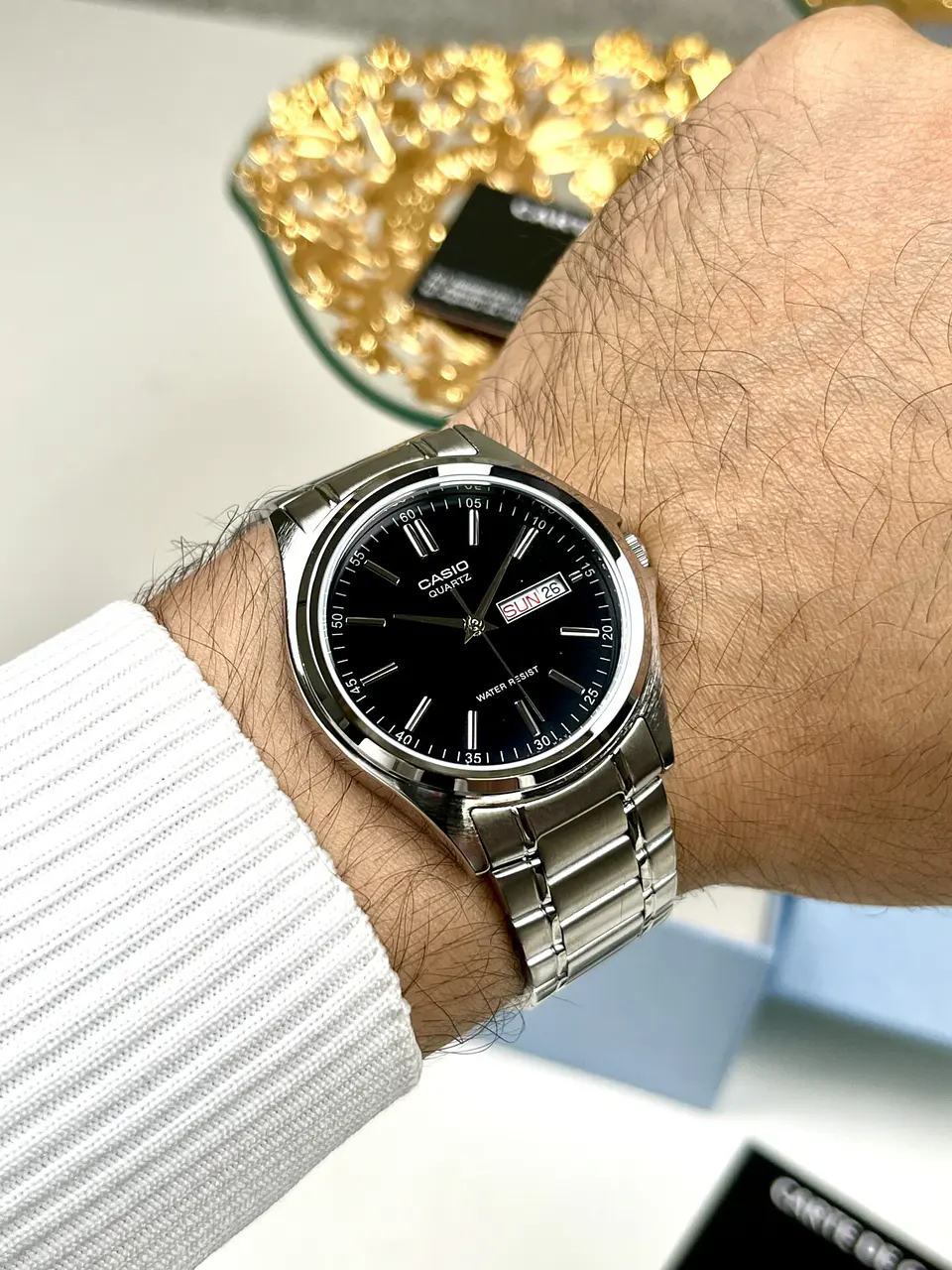 RELOJ CASIO PARA HOMBRE MTP-1239D-1A 2