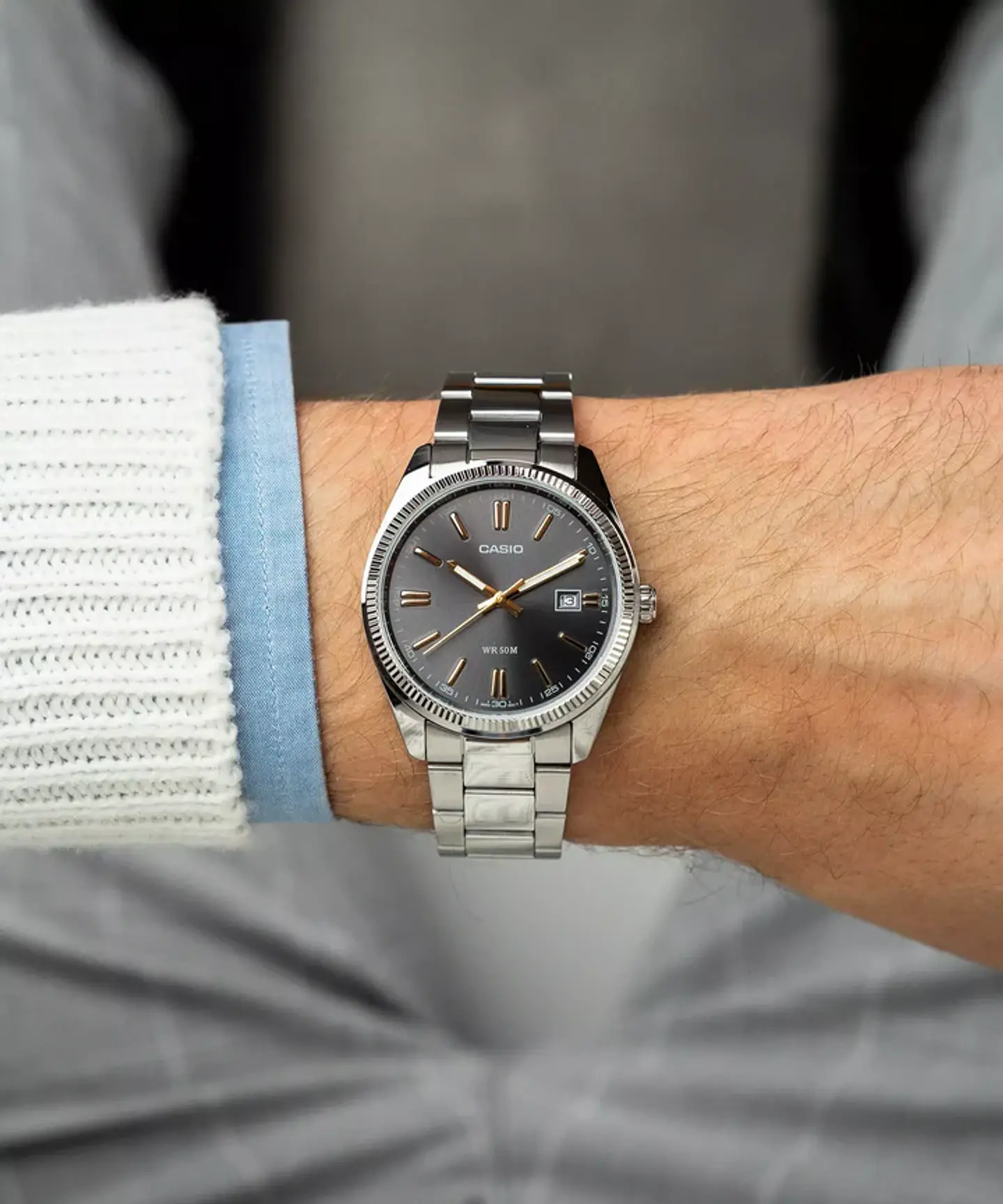 RELOJ CASIO PARA HOMBRE MTP-1302D-1A2V 2