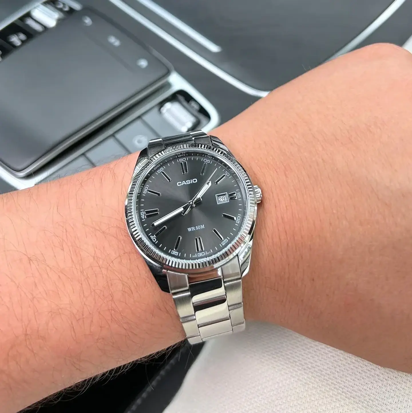 RELOJ CASIO PARA HOMBRE MTP-1302D-1A1 ELEGANTE 3