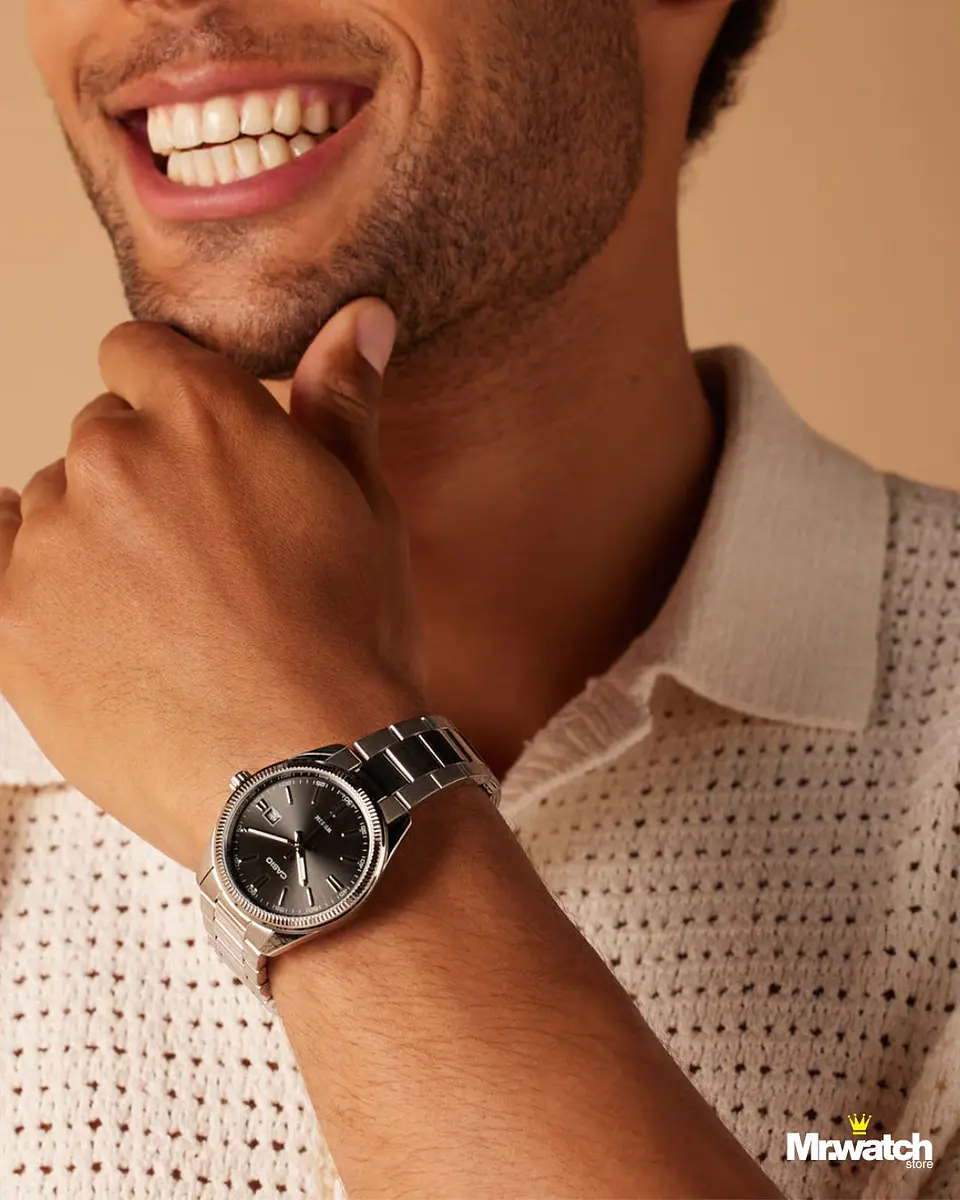 RELOJ CASIO PARA HOMBRE MTP-1302D-1A1 ELEGANTE 2