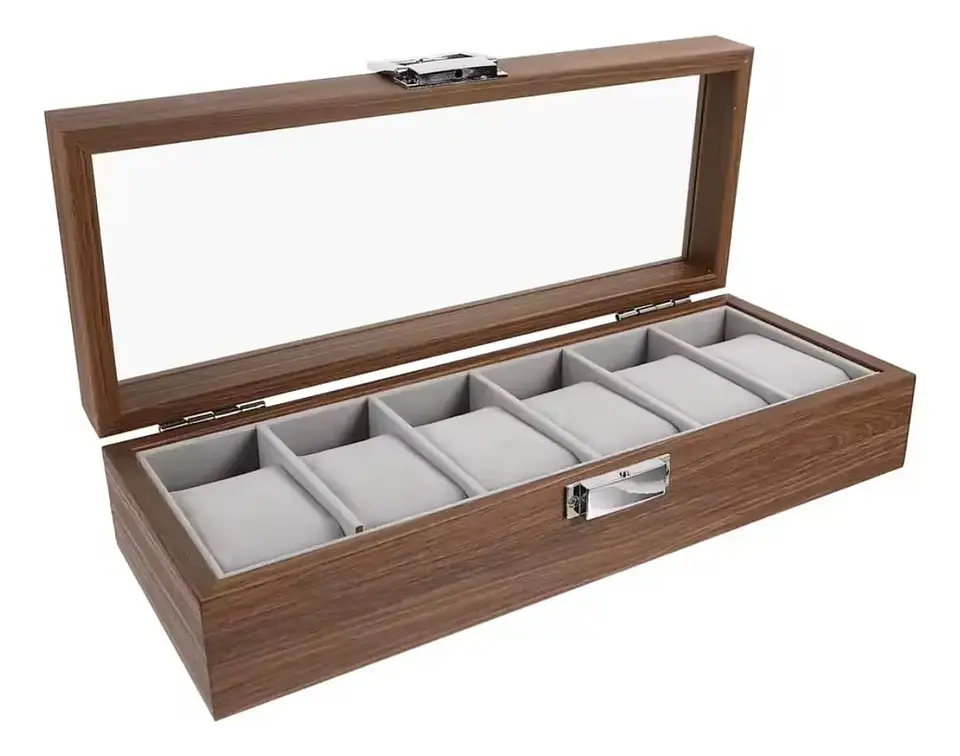 Portareloj Madera de Lujo 6 slots  1