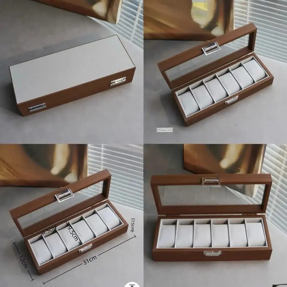 Portareloj Madera de Lujo 6 slots  2