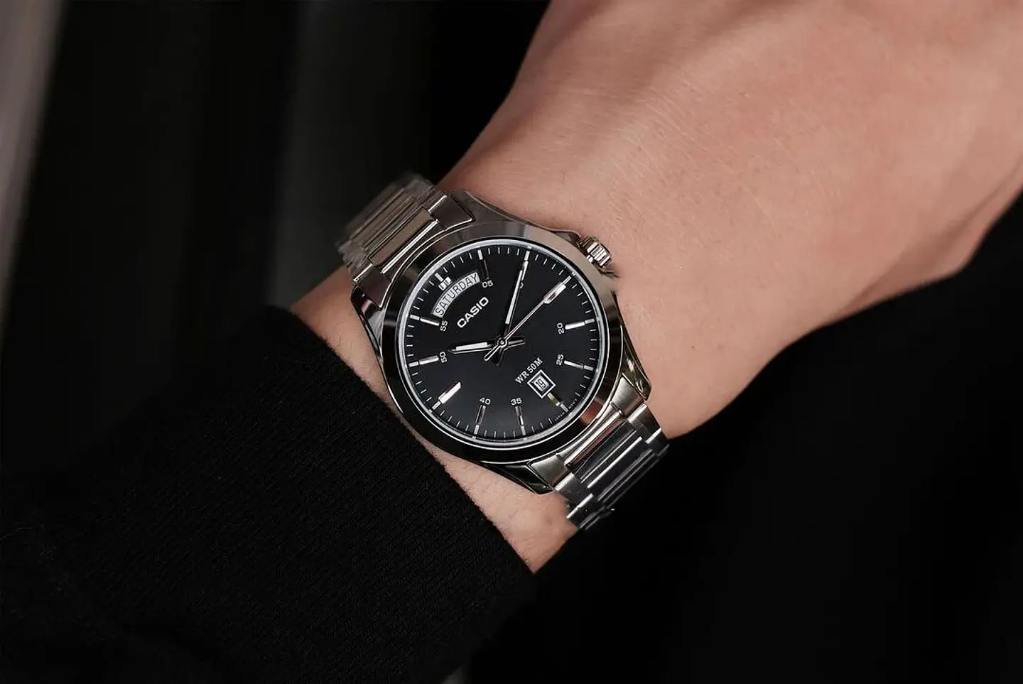 RELOJ CASIO PARA HOMBRE MTP-1370-1A1 3