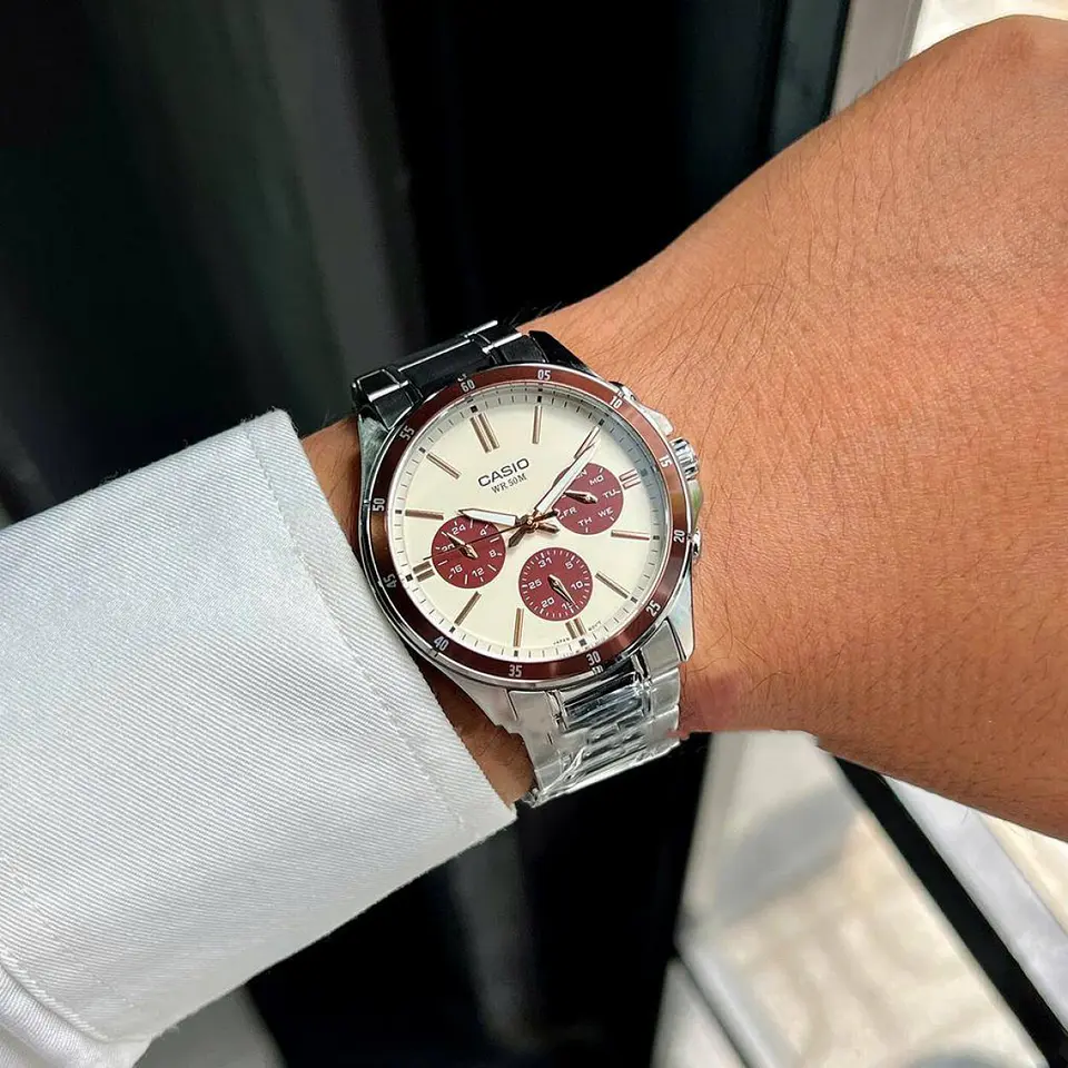 RELOJ CASIO PARA HOMBRE MTP-1374D-5A2 2