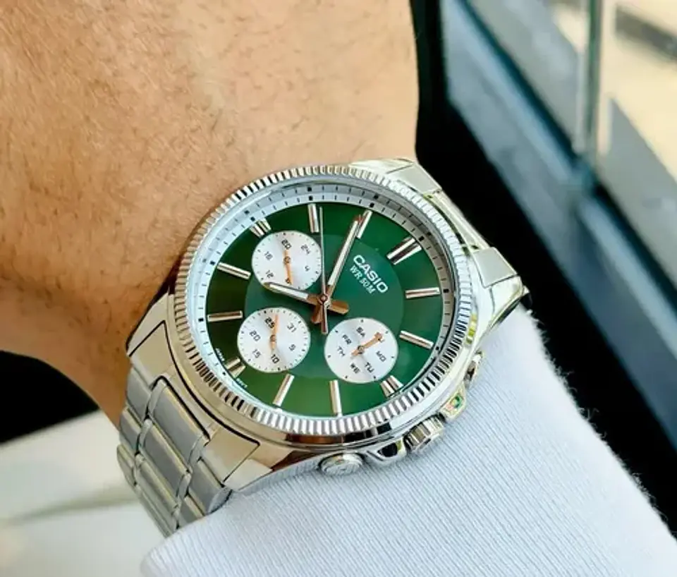 RELOJ CASIO PARA HOMBRE MTP-1375D-3A 3