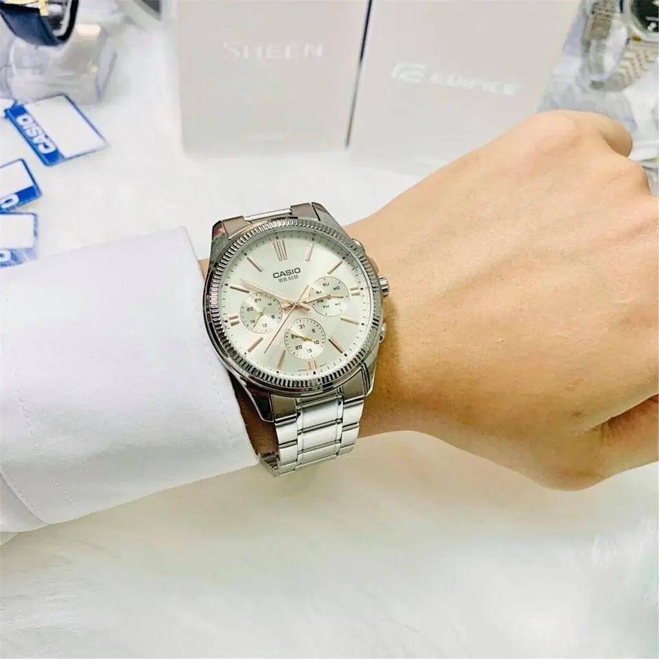 RELOJ CASIO PARA HOMBRE MTP-1375D-7A2 3