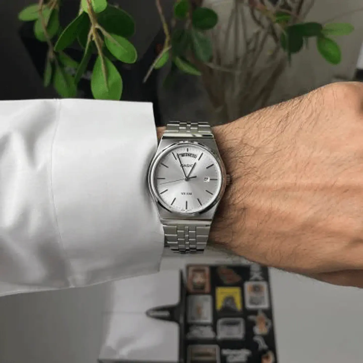 RELOJ CASIO PARA HOMBRE MTP-B146D-7AV 2