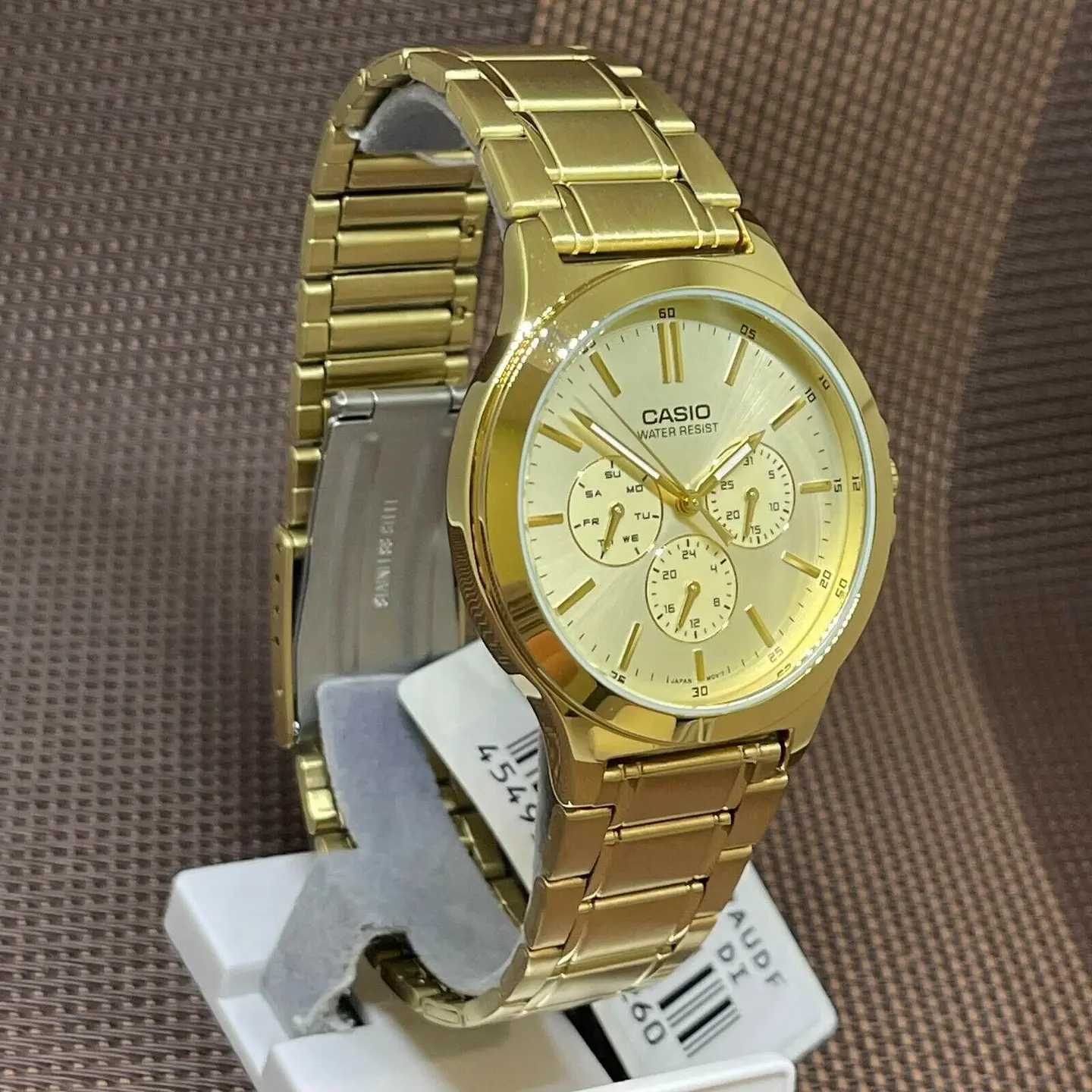 RELOJ CASIO PARA HOMBRE MTP-V300G-9A 3