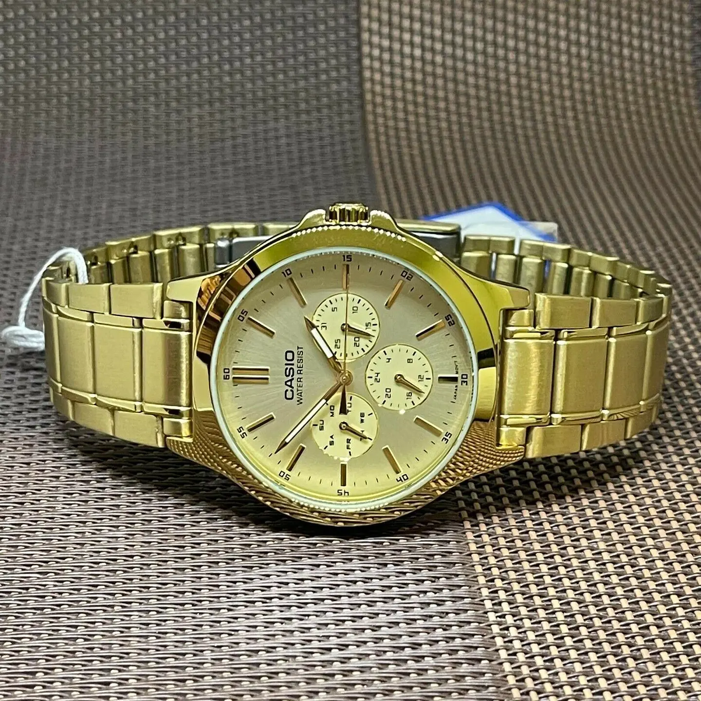 RELOJ CASIO PARA HOMBRE MTP-V300G-9A 2