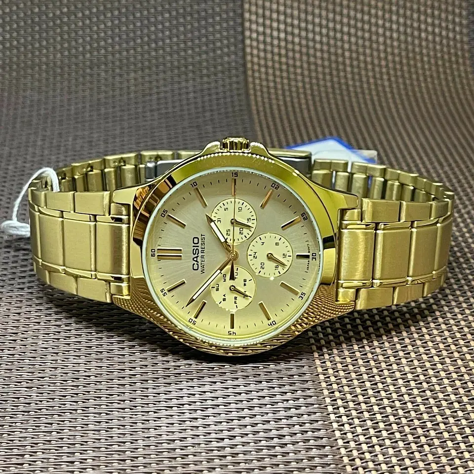 RELOJ CASIO PARA HOMBRE MTP-V300G-9A 2