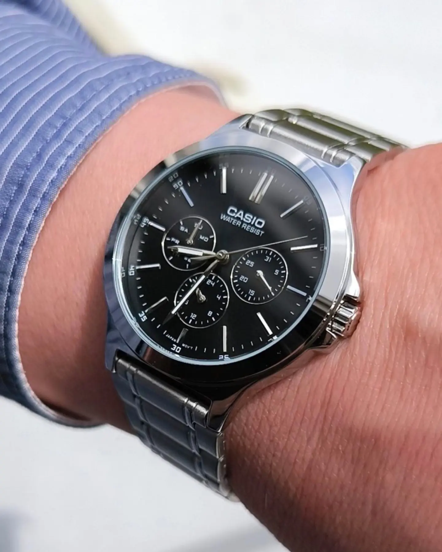 RELOJ CASIO PARA HOMBRE MTP-V300D-1A 2