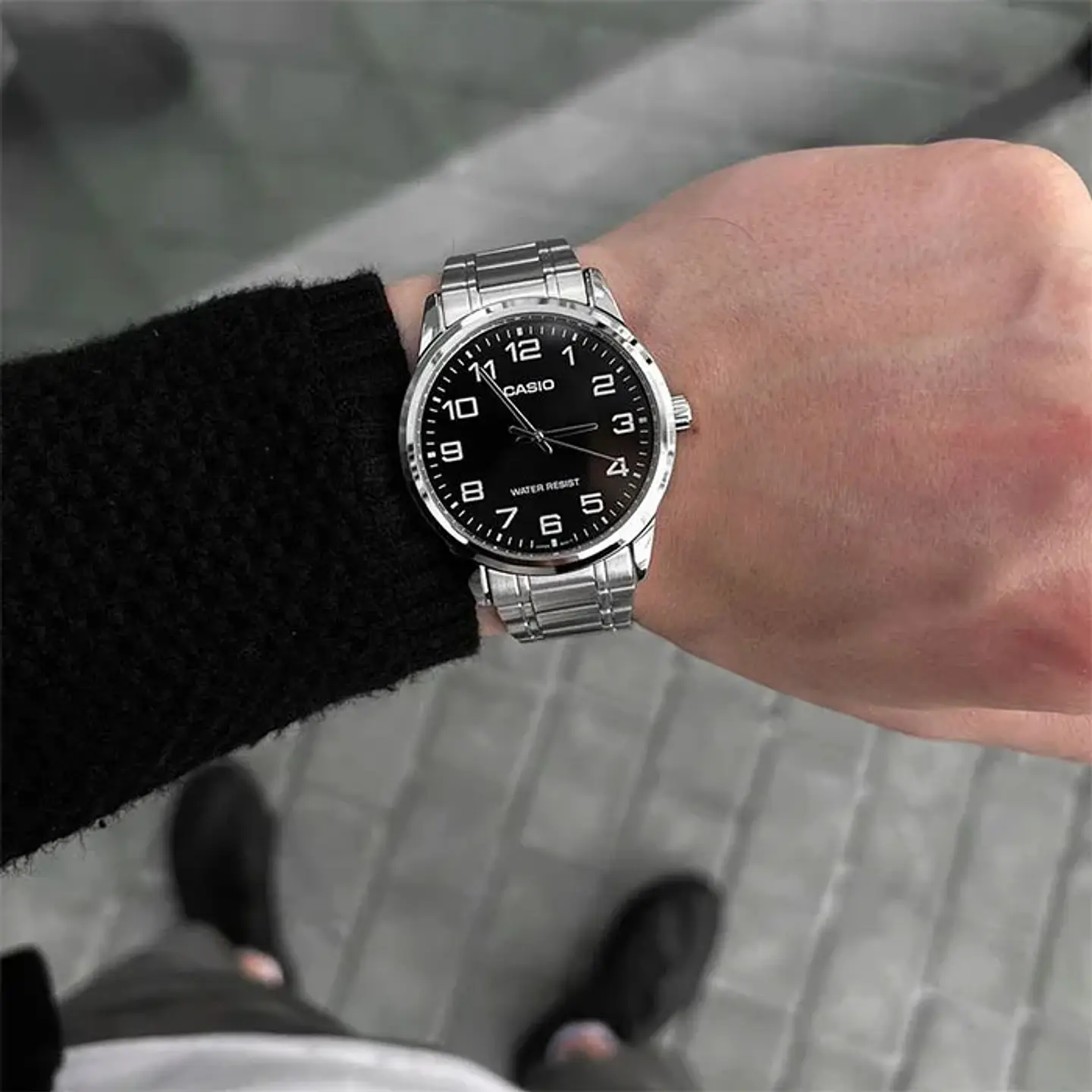 RELOJ CASIO PARA HOMBRE MTP-V001D-1B 3