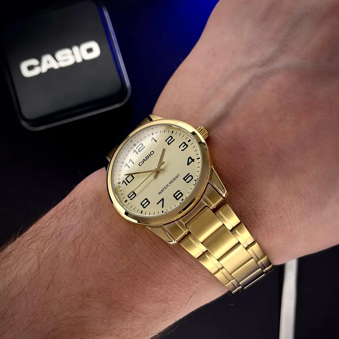 RELOJ CASIO PARA HOMBRE MTP-V001G-9B 2