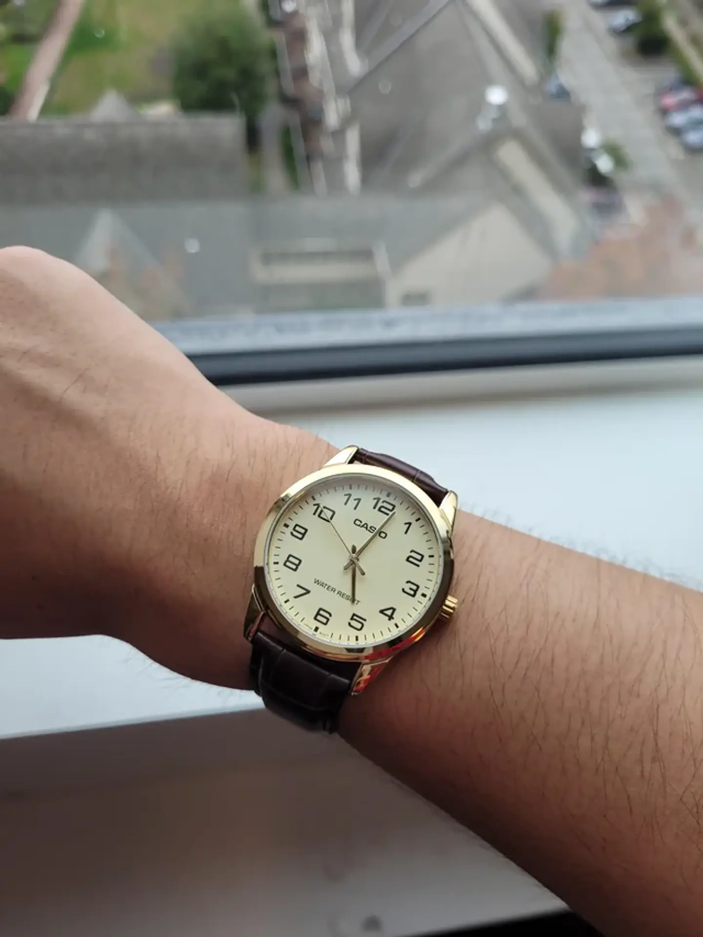 RELOJ CASIO PARA HOMBRE MTP-V001GL-9B 3