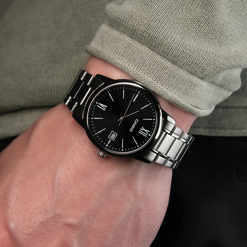 RELOJ CASIO PARA HOMBRE MTP-V002D-1B3 3