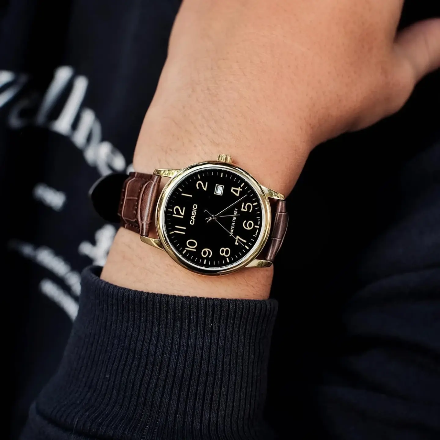RELOJ CASIO PARA HOMBRE MTP-V002GL-1B 3