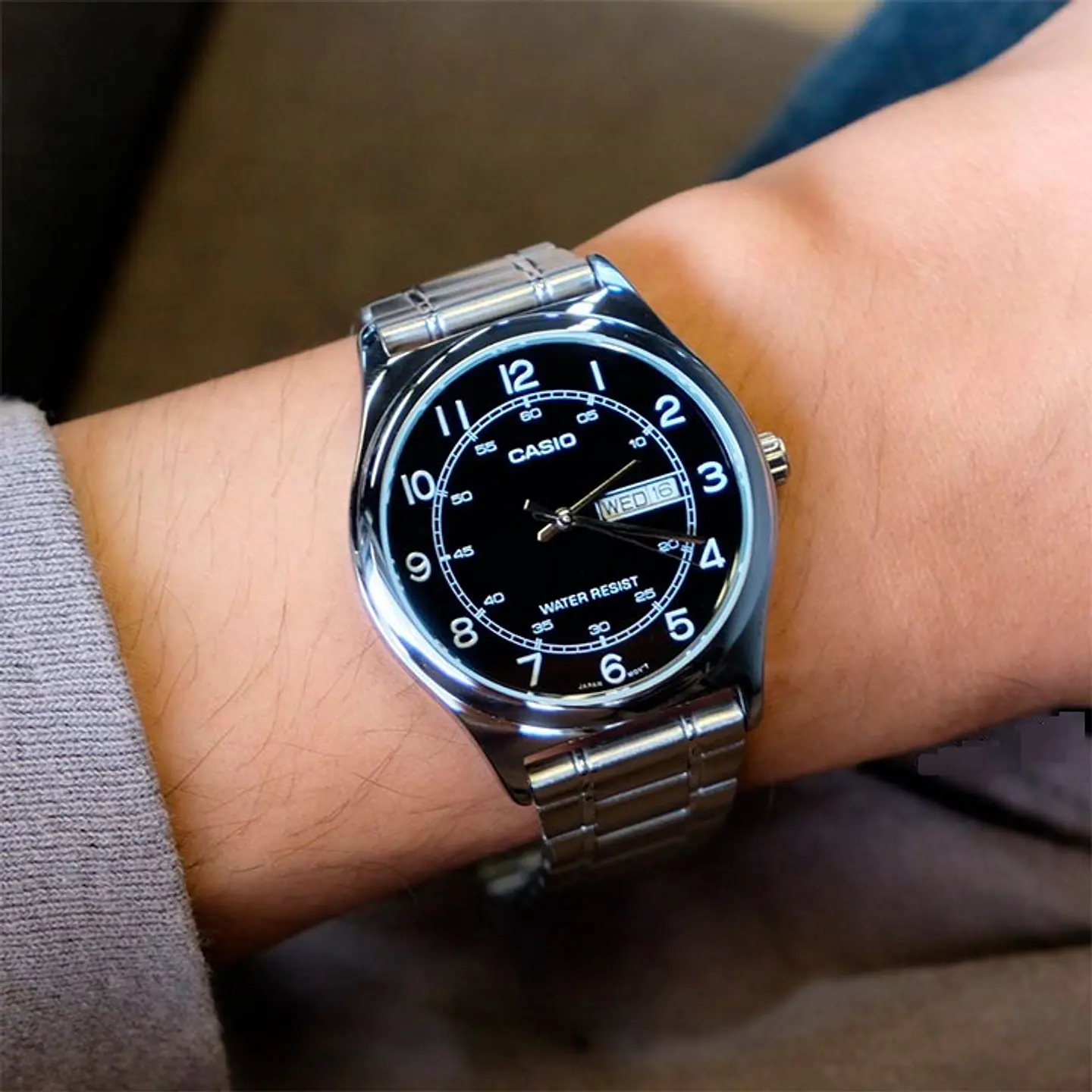 RELOJ CASIO PARA HOMBRE MTP-V006D-1B2 2