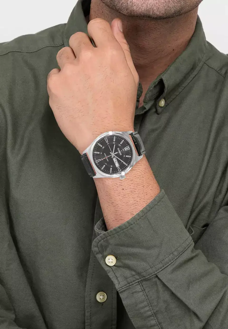 RELOJ CASIO PARA HOMBRE MTP-V006L-1C 3