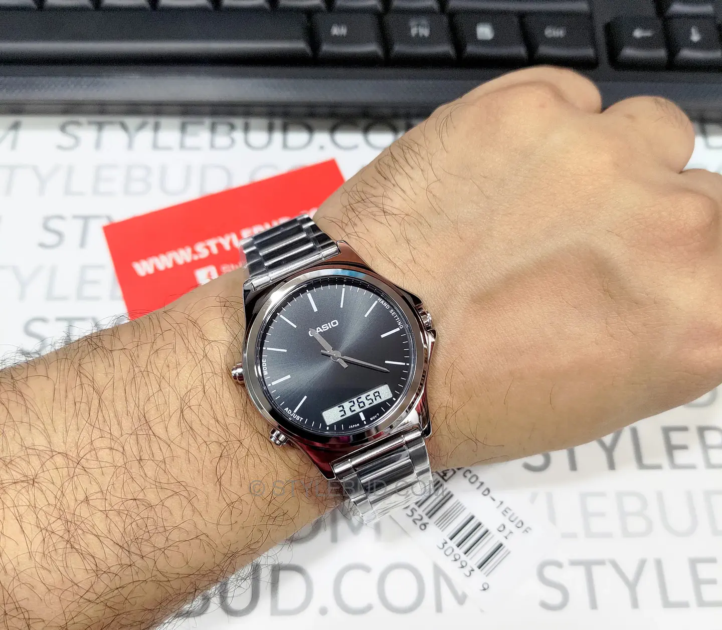RELOJ CASIO PARA HOMBRE MTP-VC01D-1E 2